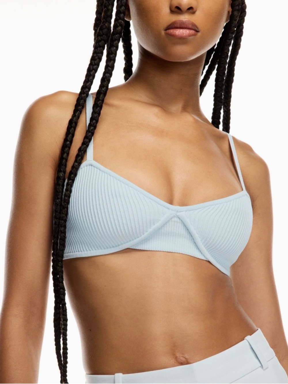Babaton Sculpt Knit Bra Top